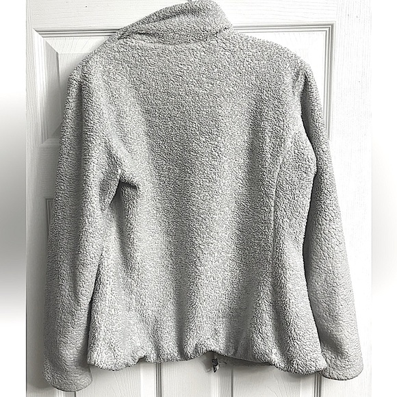 Women’s Patagonia Gray Los Gatos Lobos Full Zip Fleece Jacket Size Small - Picture 9 of 9